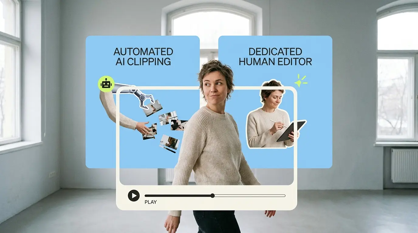 Opus Clip vs Video Editing Service: Which?