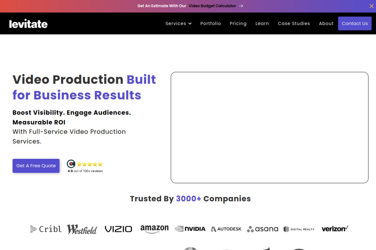 Series A Startup Video Editing: Top 5 Agencies (2026) image 3