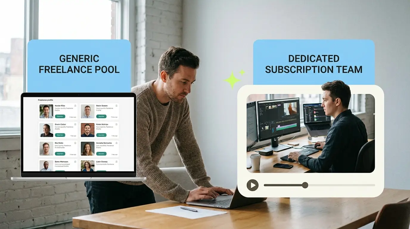 Upwork vs Video Editing Subscription: Compared