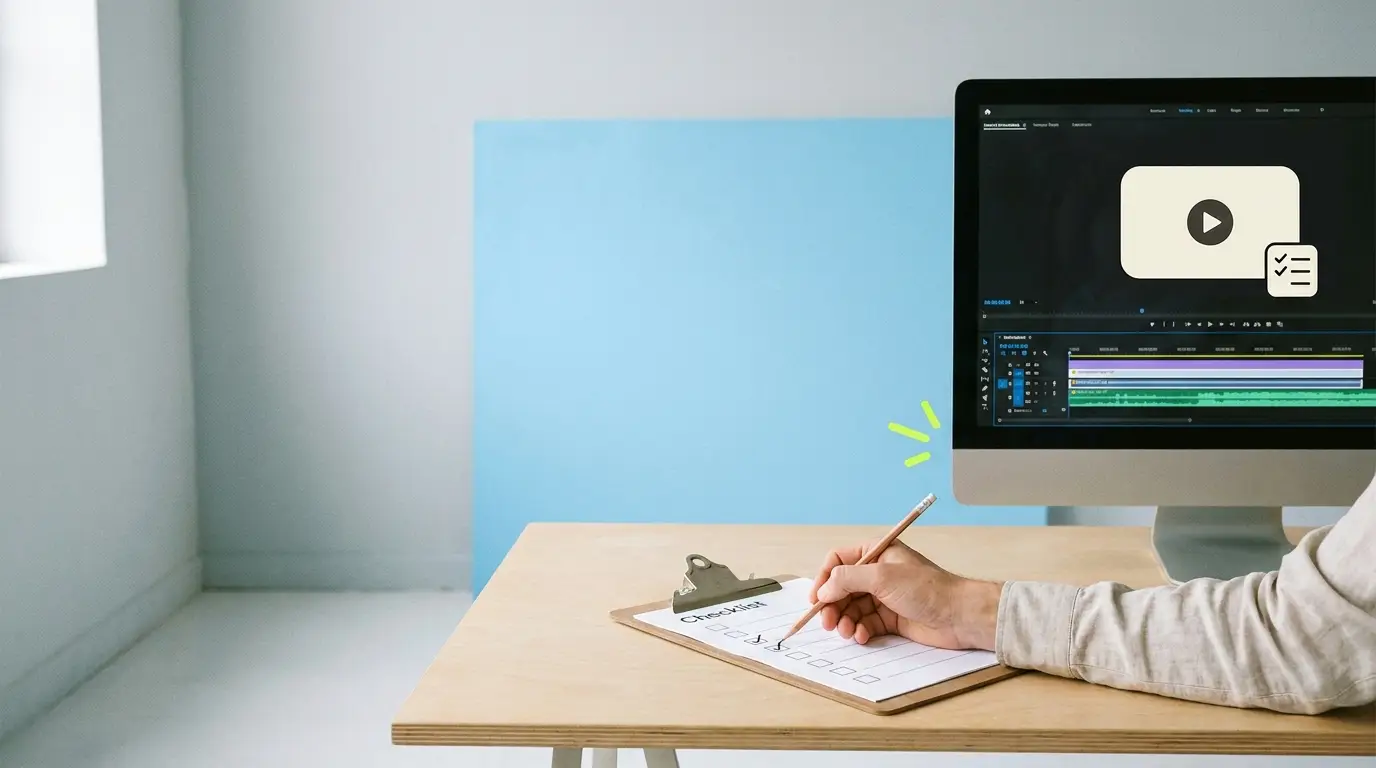 The Complete Video Editing Checklist (2026) — image 2