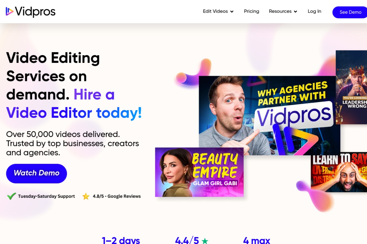 Video Editing Service for Startups: Top 5 Agencies (2026) image 2